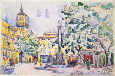 Square of the Hotel de Ville in Aix-en-Provence