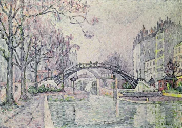 The Canal Saint-Martin, 1933