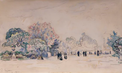 The Tuileries, Paris, 1910