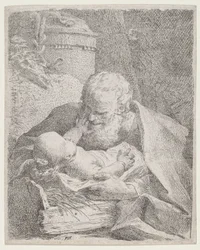 Saint Joseph with the Christ Child