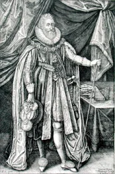 Ludovick Stuart, Duke of Richmond and Lennox (1574-1624), engraved by Joannes Barra (1581-1634)