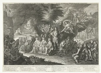 Allegory of King William III as Bringer of Peace in Europe, 1697