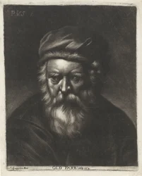 Portrait of Thomas Parr (Old Parr: aged 152)