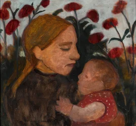 Young Woman with Child, 1902