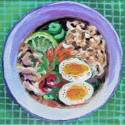 Colorful Ramen Bowl