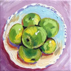 Green Apples Still Life