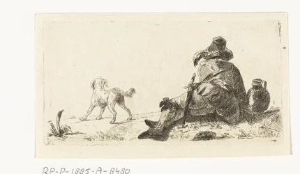 Man with Dog