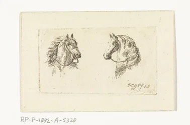 Two Horse Heads