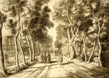 Bezuidenhoutseweg Seen Towards Wassenaar, 1756