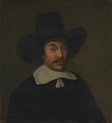 Portrait of a Man, Possibly Jan de Hooghe (1608-1682)