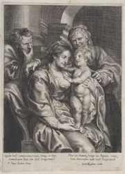 Holy Family with Saint Anne