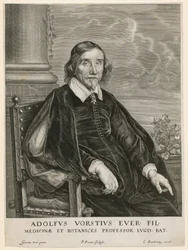 Portrait of Adolph Vorst, Professor in Leiden