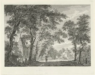 Village View in Driebergen, 1754