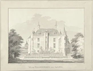 The House Maarsbergen, from Behind
