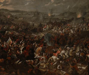 The Battle of Vienna on 12 September 1683