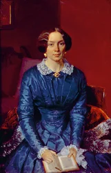 Portrait of Elizaveta Petrovna Zhdanova (1818-55) 1846-47