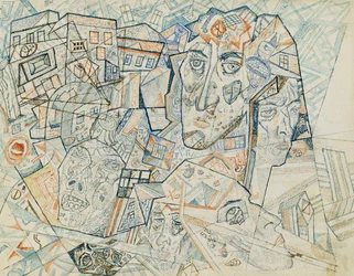 Faces in the City, c.1925