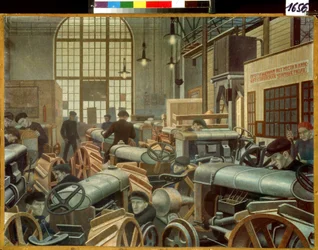The Tractor Assembly Shop at the Putilov Factory