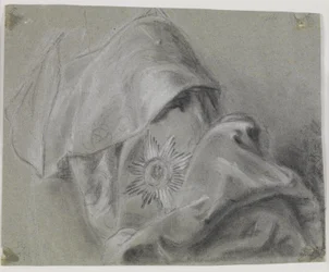 Drapery Study with the Star of the Elephant Order