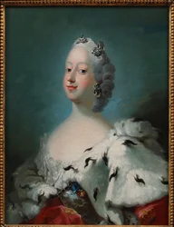 Portrait of Louise of Great Britain, Queen of Denmark