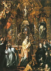 Charles II Before the Sacred Host