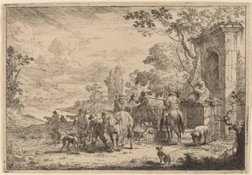 Huntsmen Resting