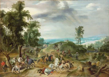 A Cavalry Battle