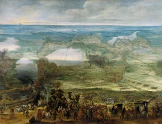 Isabel Clara Eugenia on the site of Breda