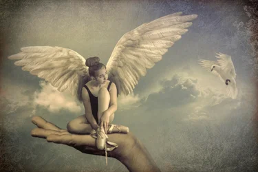 Dreaming Angel Ballerina