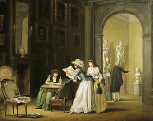 Interior from an Art Collection