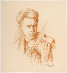 Heikki Playing (the Artist