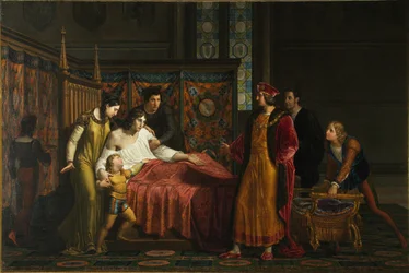 Charles VIII Visits Gian Galeazzo Sforza at Pavia
