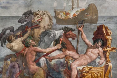 Neptune and the Ship of Ulysses (detail)