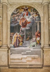The Announcement of the Coming of the Baptist, Poggi Chapel