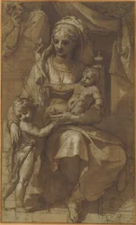 The Holy Family with the Infant John the Baptist