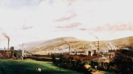 Industrial landscape, Wales