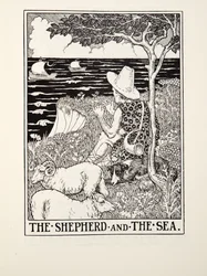 The Shepherd and The Sea, from Fontaine Fables