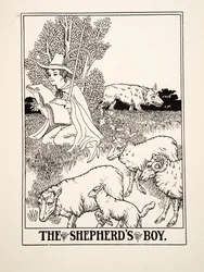 The Shepherds Boy, from A Hundred Fables of Aesop