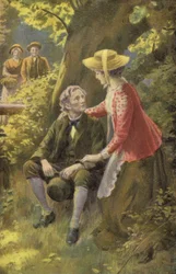 Illustration for Silas Marner by George Eliot