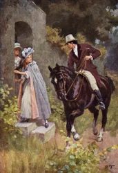 Illustration for Wuthering Heights by Emily Bronte