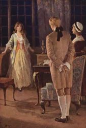 Illustration for Wuthering Heights by Emily Bronte