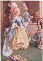 She gravely promenaded to and fro, from Little Women