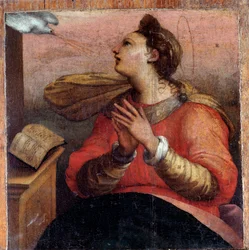 Virgin of the Annunciation (detail)