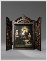 A Portable Christian Shrine (Seigan) Commissioned by the Portuguese Jesuits