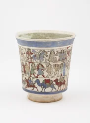 Beaker Depicting the 