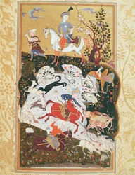 Hunting Scene from 