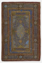 Inside of a book cover, 1500-30