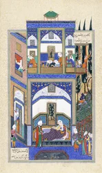 Mihrab Hears of Rudabeh