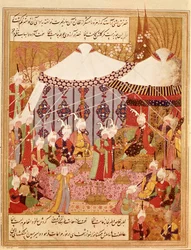 Sultan Bayazid Captured by Timur