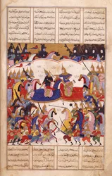 Islandar Fights the Zangis, illustration from the 